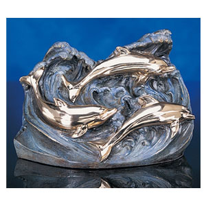 Dolphins - Cast Bronze