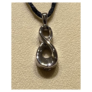 Infinity Pendant $299.00 – Sterling silver. No chain included