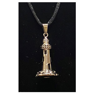 Lighthouse Pendant $199.00 – Stainless steel. No chain included.