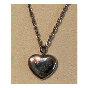 Heart Pendant $199.00 - Sterling Silver. No chain included.